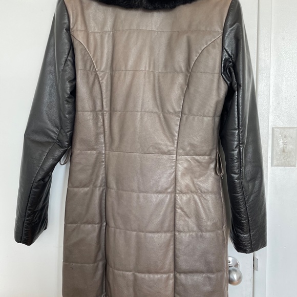 Danier Genuine leather Winter Coat - Picture 2 of 2